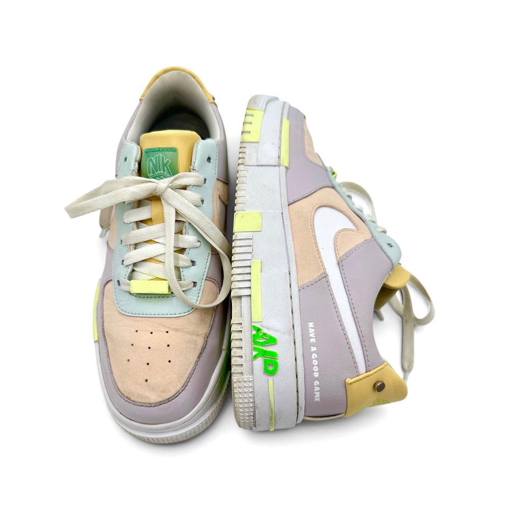 Nike Air Force 1 Pixel Have A Good Game DO2330-511 Glow In The Dark Womens Sz 9